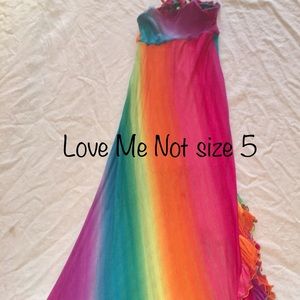 Boutique Loves Me Not Rainbow dress